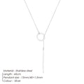 Collier Perle Clavicule Feuille — Chaîne Longue Pendentif Femme Minimaliste