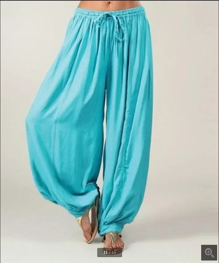 Pantalon Large Harem Casual — Jogging Femme Grande Taille 5XL