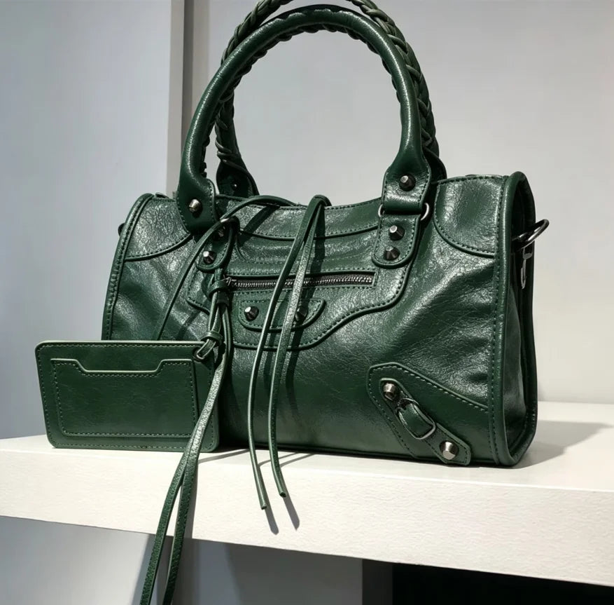 Sac À Main Grande Capacité 2026 — Sac Bandoulière & Hobo Femme Style Moto