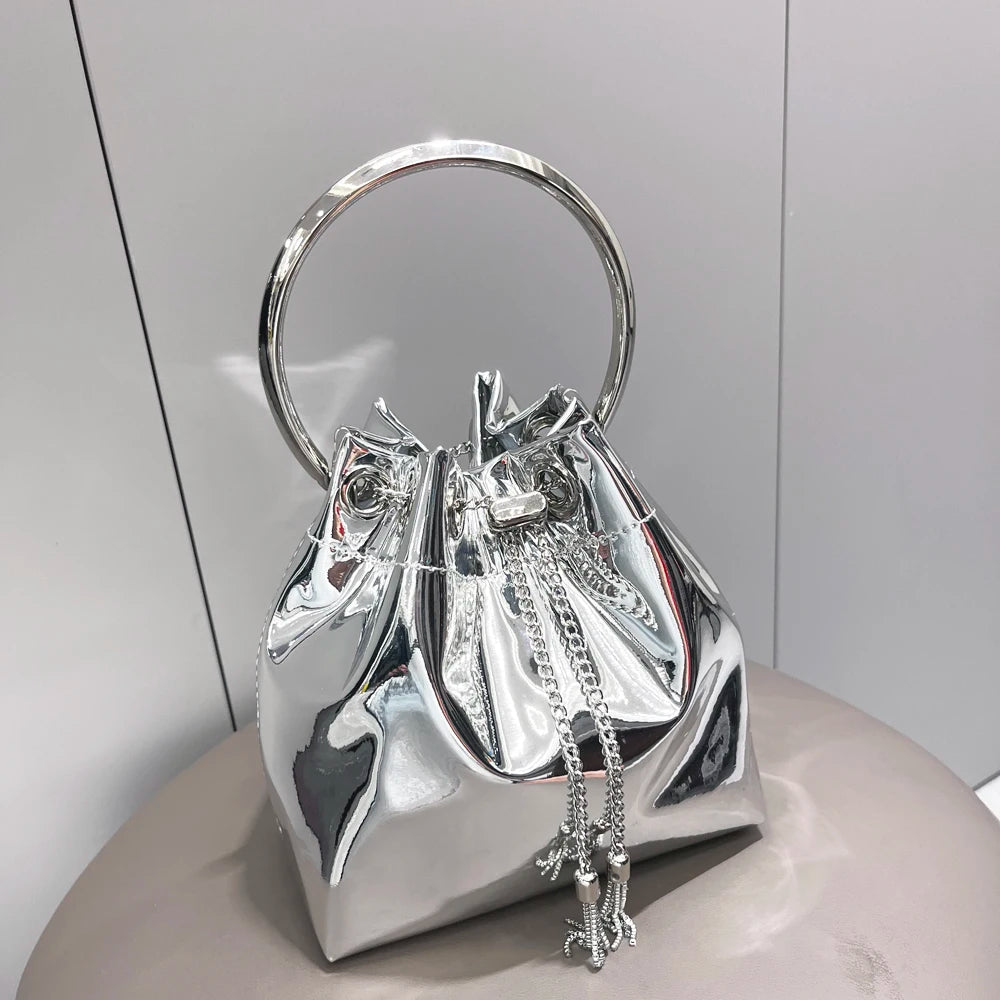 Sac Seau Luxe Soirée — Sac À Main & Épaule Cuir PU Femme Banquet & Fête