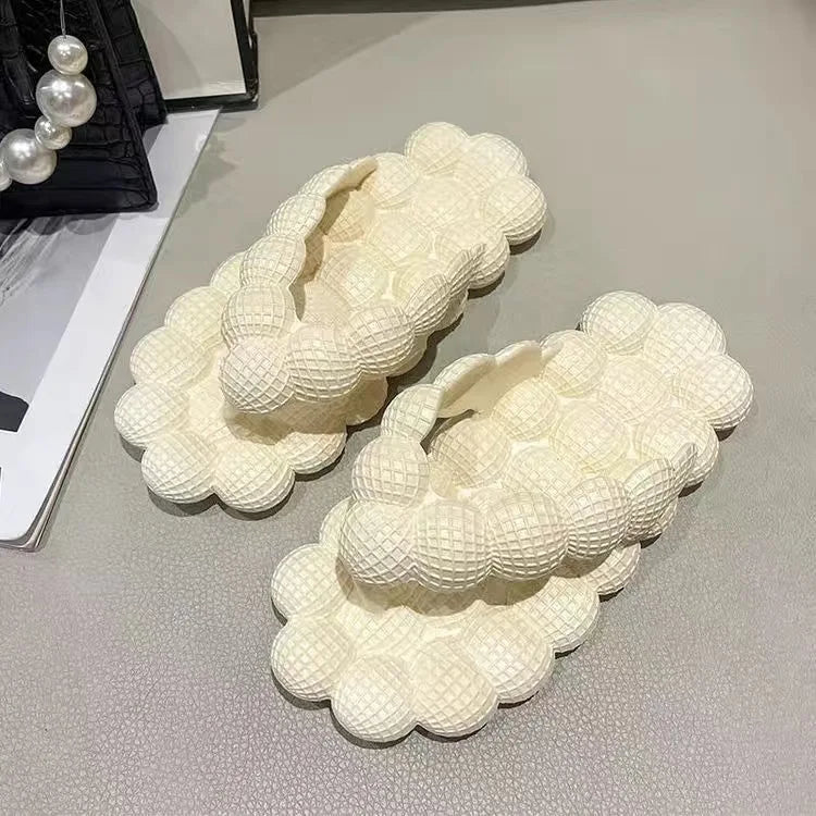 Tongs Femme Style Coréen – Chaussons Plats Massage Antidérapants Maison & Été