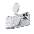 TELESIN Poignée Magnétique pour Smartphone — Grip Photo Bluetooth, Lumière de Remplissage, Télécommande