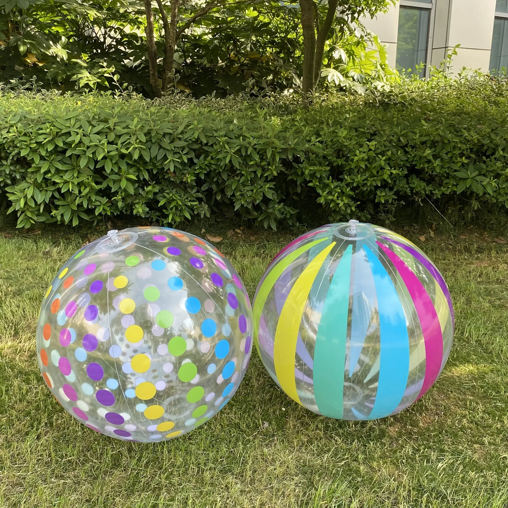 Ballons Gonflables Colorés pour Plage & Piscine — Sports Nautiques & Fête