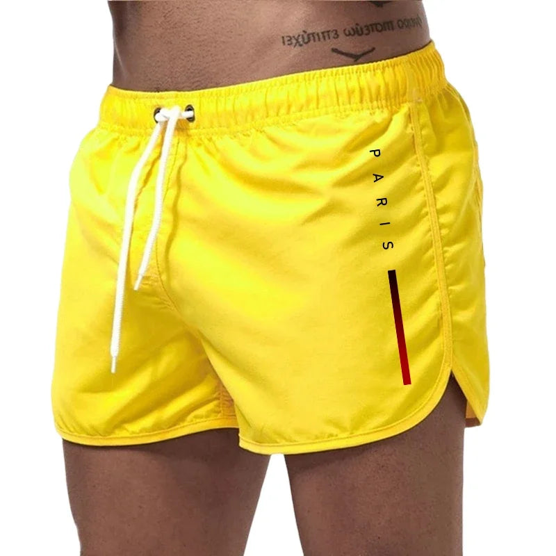 Short de Plage Imprimé Homme – Séchage Rapide, Surf & Natation