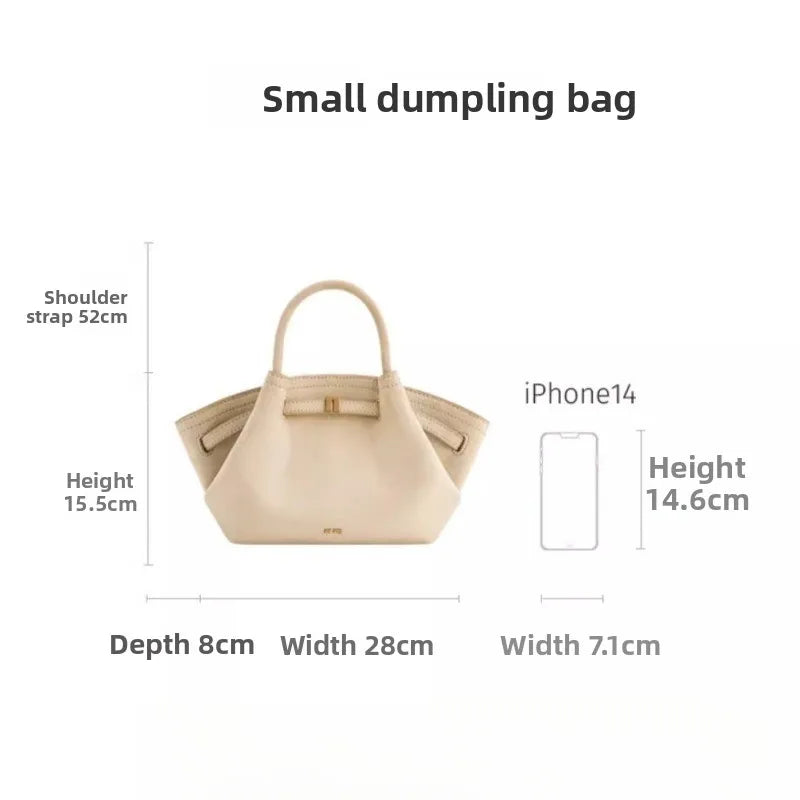 Sac Dumpling Grande Capacité — Sac À Main & Épaule Femme Luxe