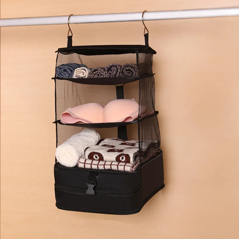 Organiseur Suspendu Multifonction Armoire — Rangement Vêtements Sous-Vêtements Chaussettes