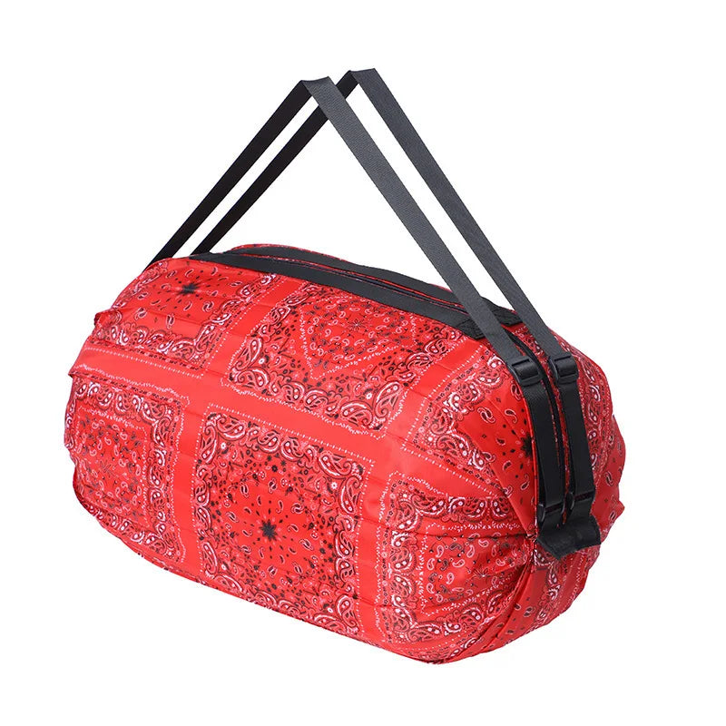 Sac Shopping Pliable Grande Capacité — Tote Bag Nylon Multifonction Plage & Voyage