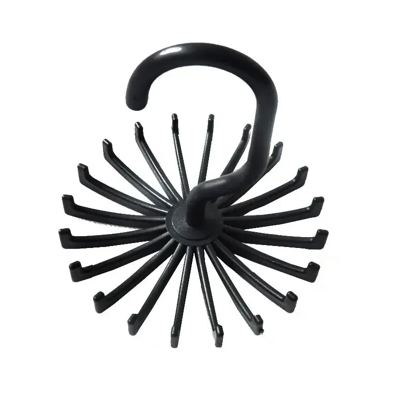 Porte-Cravates Rotatif 360° – Organiseur Cravates, Foulards & Ceintures