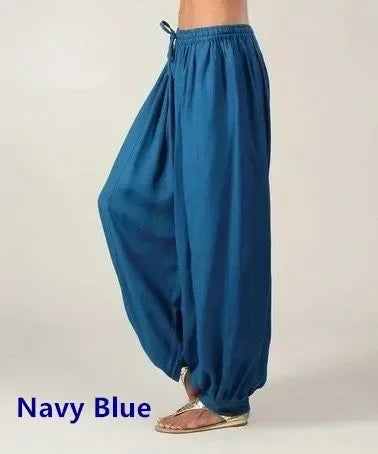 Pantalon Large Harem Casual — Jogging Femme Grande Taille 5XL