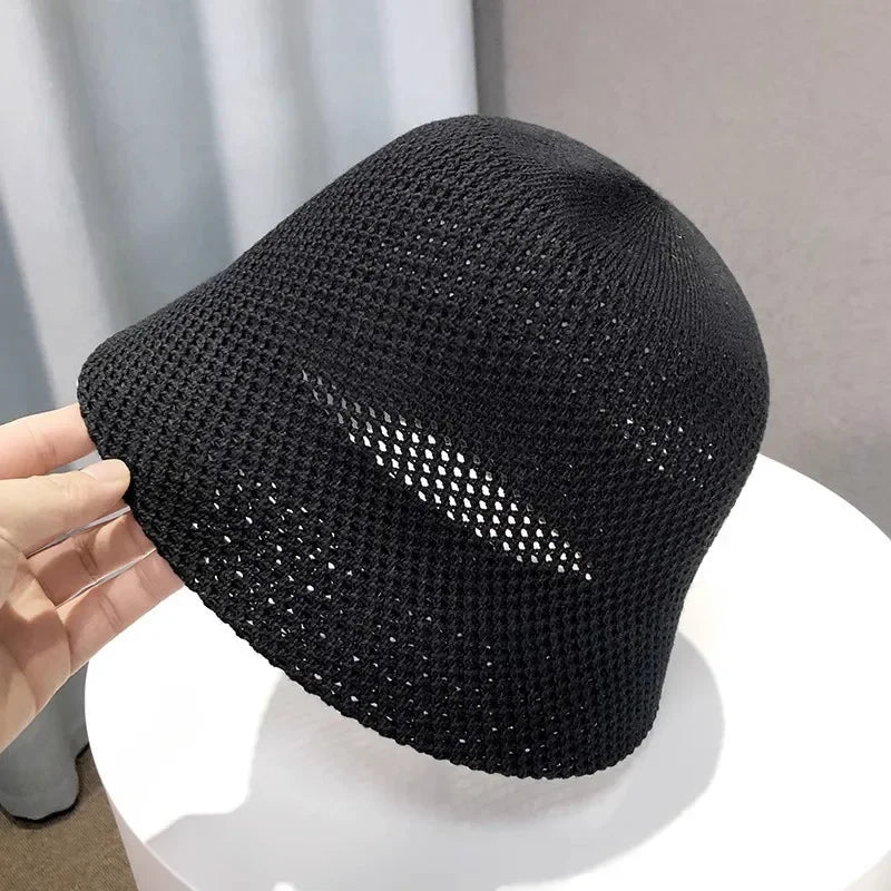 Chapeau Bob Femme Ajouré — Fin et Respirant, Idéal Plage Été