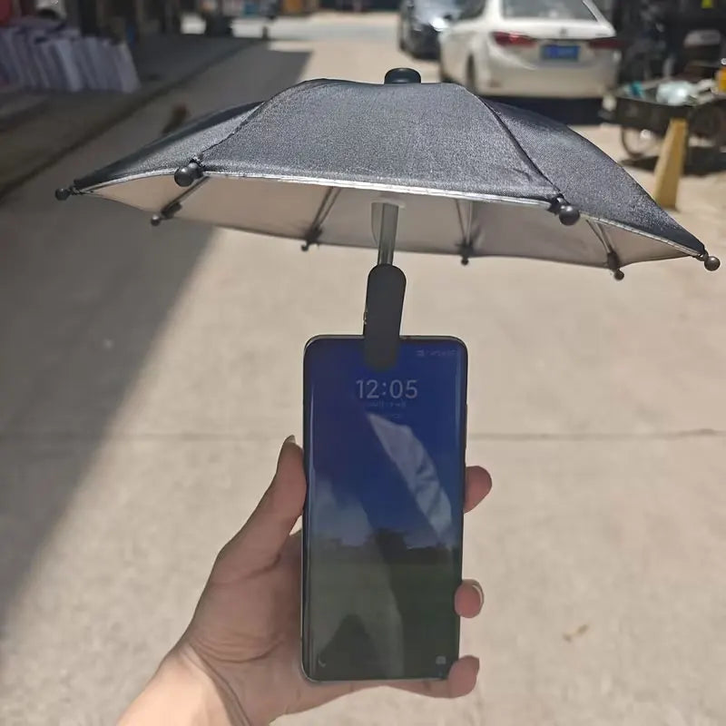 Support Téléphone Pare-Soleil avec Clip — Plage, Photo, Voiture, Protection UV