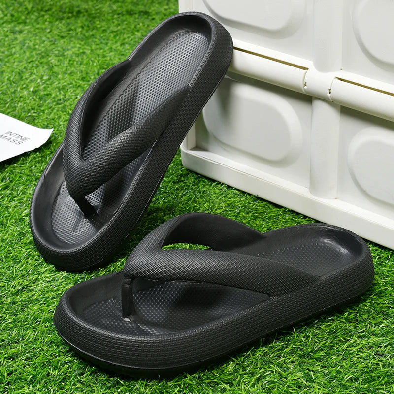 Tongs Homme Légères Semelle Souple – Sandales Extérieur Antidérapantes Été