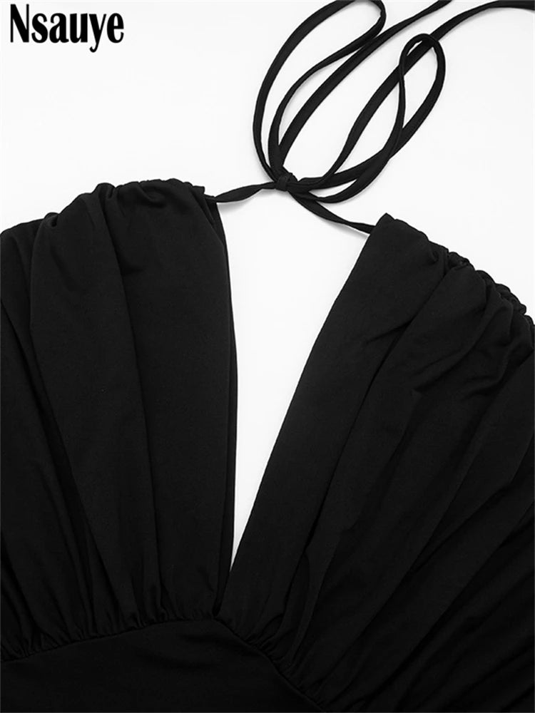 Mini Robe Fourreau Froncée Col V Manches Courtes — Soirée Club Vacances Femme