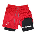 Short Sport 2-en-1 Homme — Séchage Rapide Motif Anime