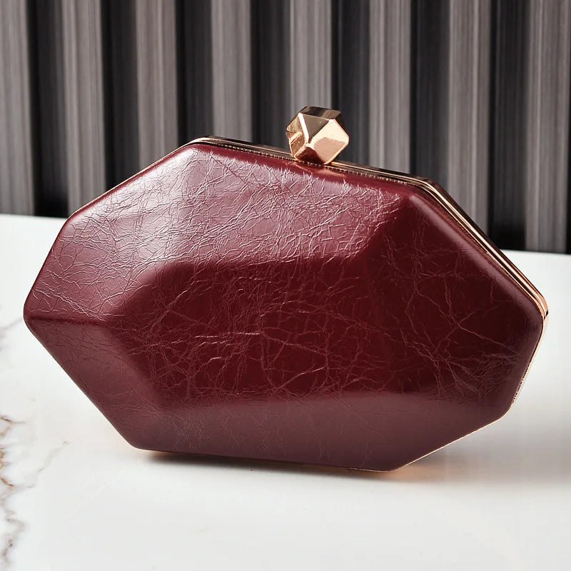Pochette Hobo Forme Irrégulière — Mini Sac À Main Luxe Été 2026 Femme
