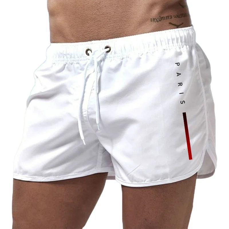 Short de Plage Imprimé Homme – Séchage Rapide, Surf & Natation