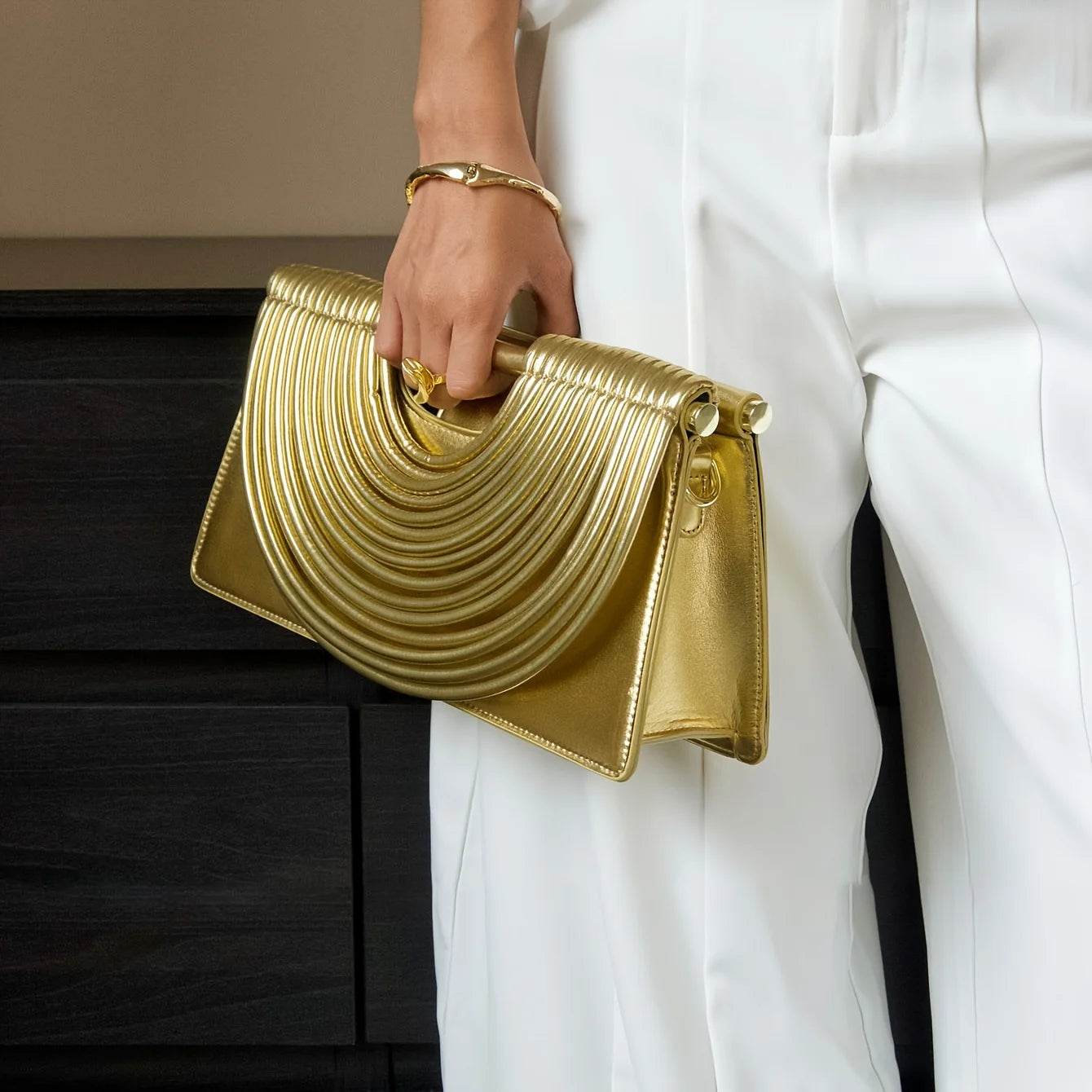 Sac Hobo Tressé Cuir PU — Sac À Main Femme Style Luxe Tendance 2025