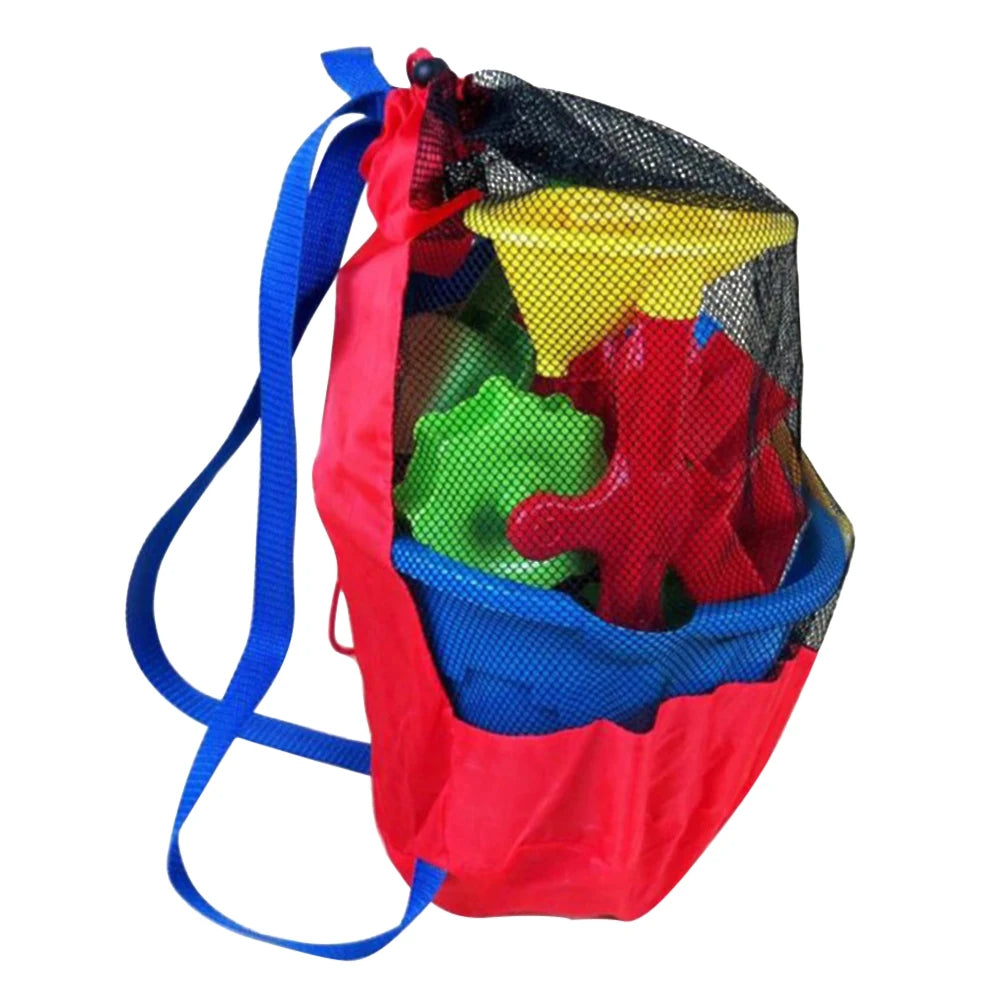 Sac Filet de Plage pour Jouets Enfants — Rangement Piscine & Sable