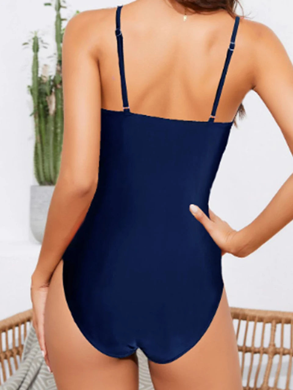 Maillot Une Pièce À Volants Sexy — Swimsuit Femme Plage