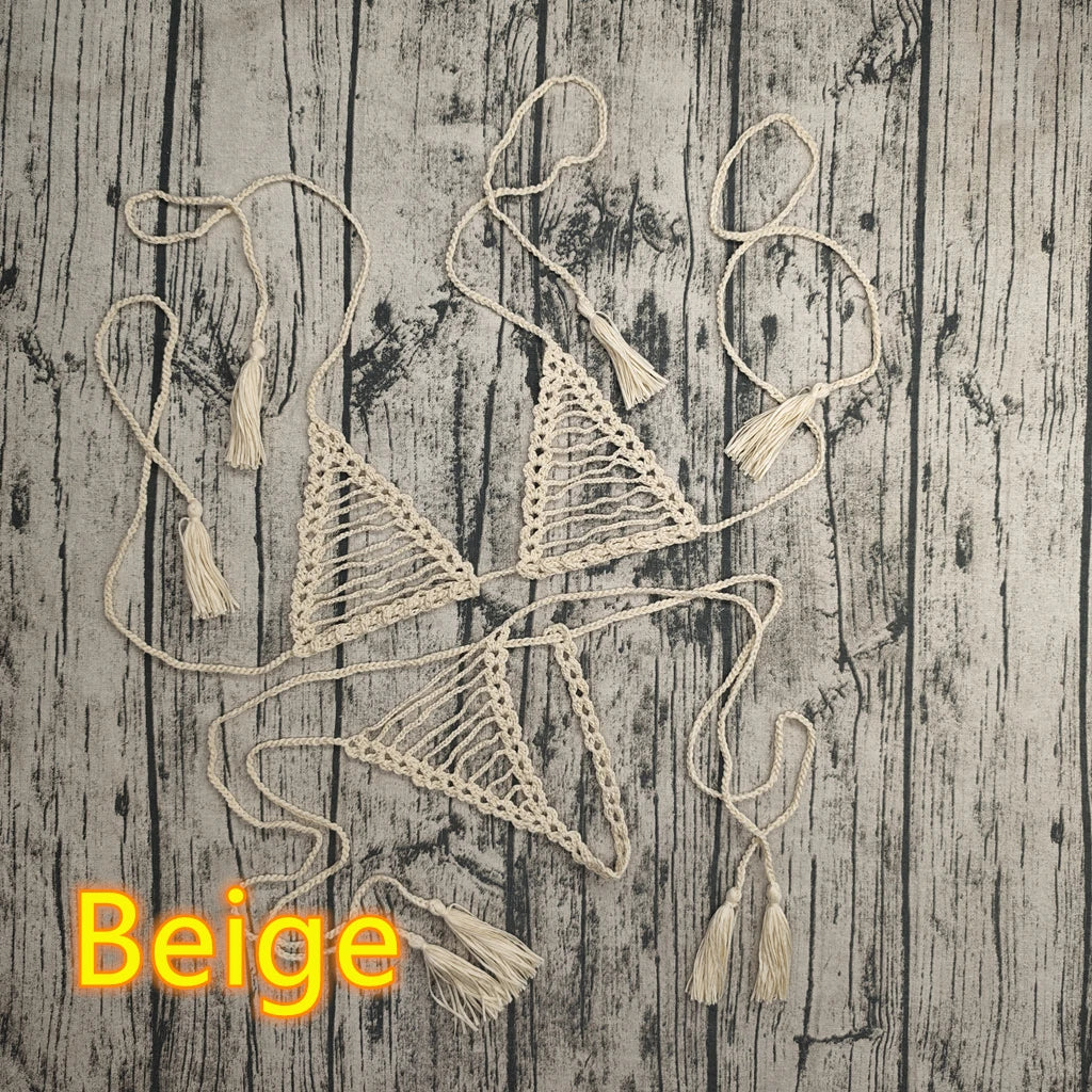 Bikini Crochet Fait Main — Maillot de Plage Femme
