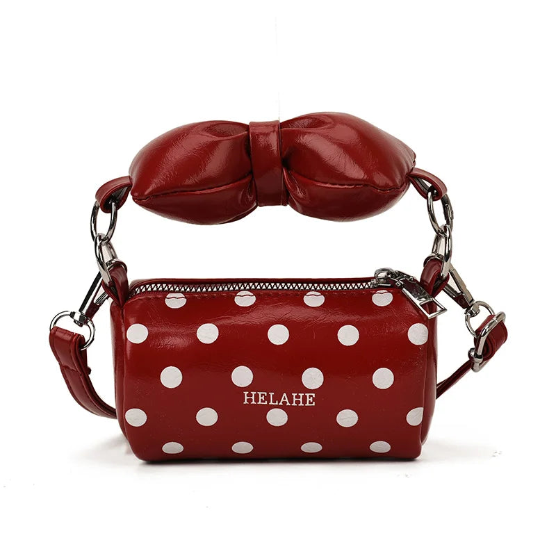 Sac À Main Nœud Papillon — Sac Épaule Grande Capacité Femme Tendance