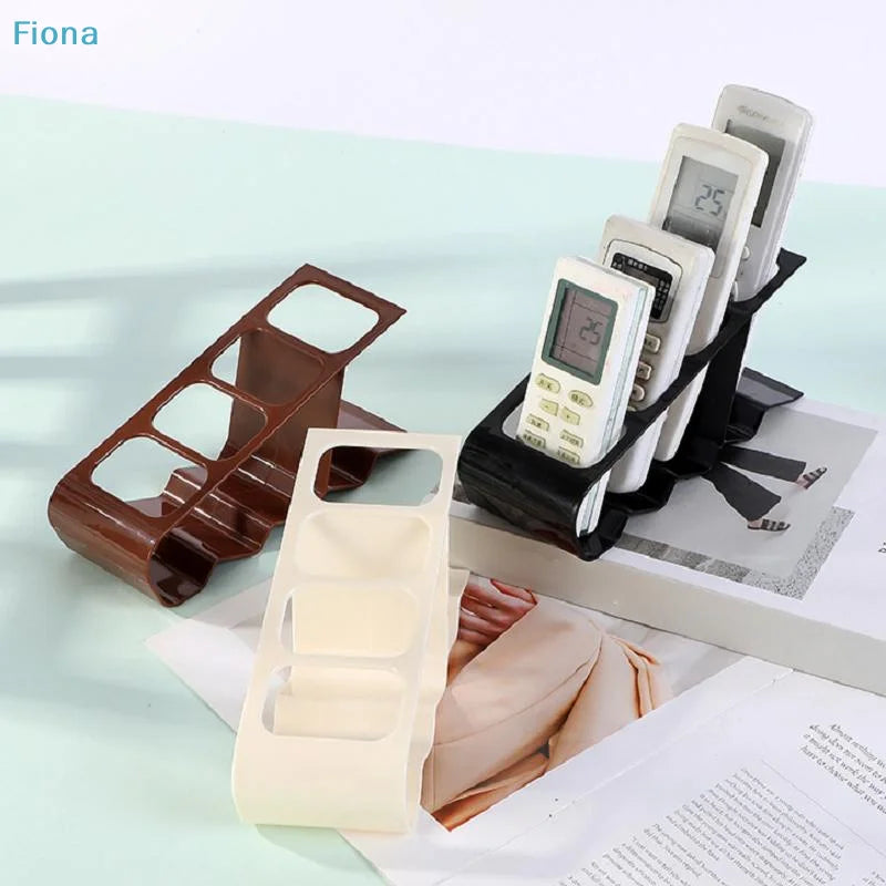 Support Rangement Télécommandes Climatiseur & TV – Étagère Bureau Plastique