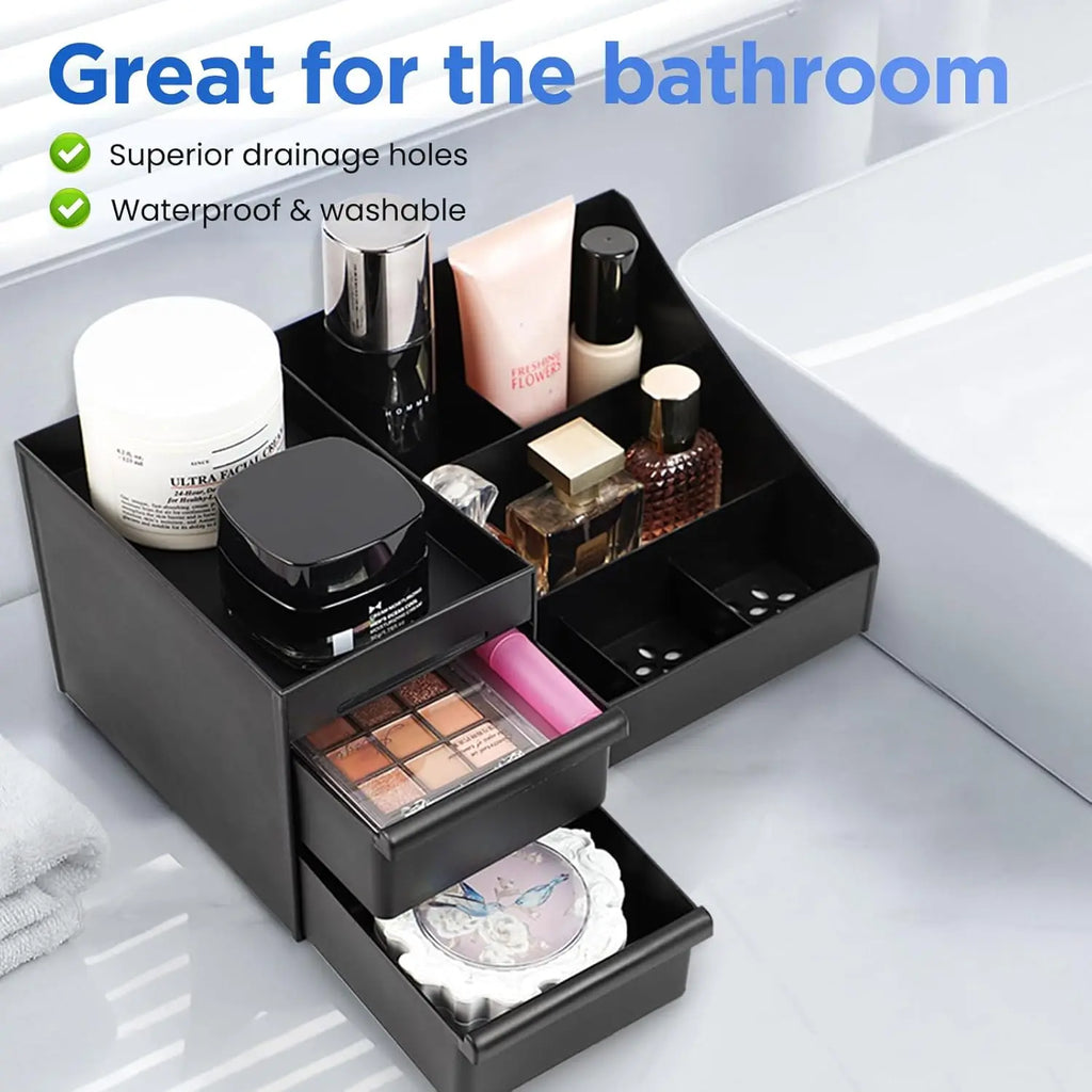 Boîte Rangement Cosmétiques & Parfums Homme Bureau — Organiseur Chambre Cadeau