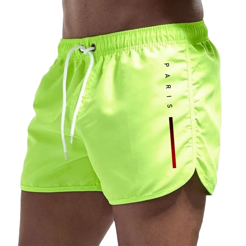 Short de Plage Imprimé Homme – Séchage Rapide, Surf & Natation