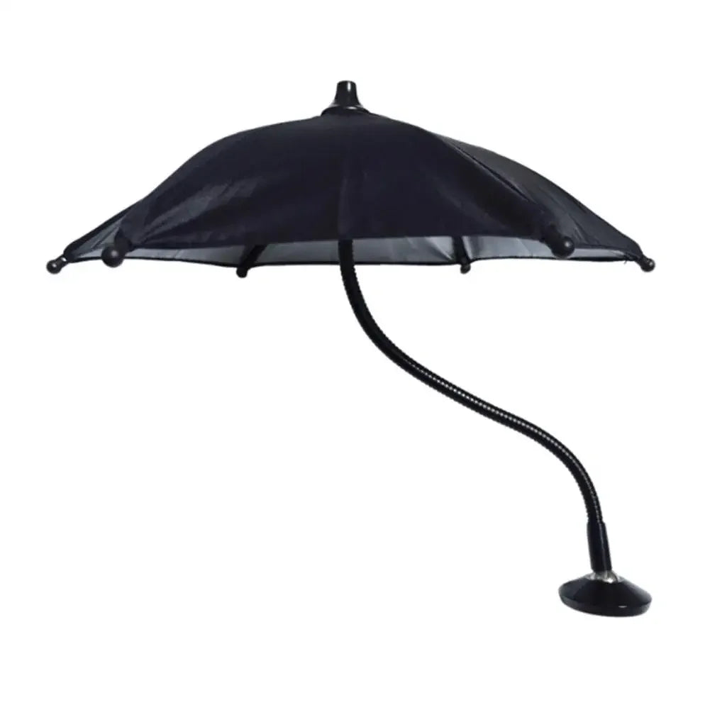 Support Téléphone Parapluie Magnétique 360° — Anti-éblouissement, Voiture / Vélo / Moto