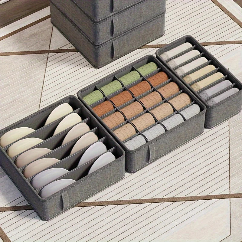 Organiseur de Tiroir – Rangement Sous-Vêtements, Chaussettes & Soutiens-Gorge