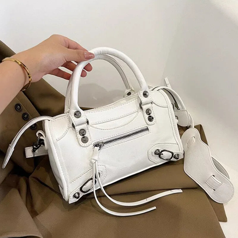 Sac À Main Grande Capacité 2026 — Sac Bandoulière & Hobo Femme Style Moto