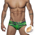Slip de Bain Homme — Motif Fleurs
