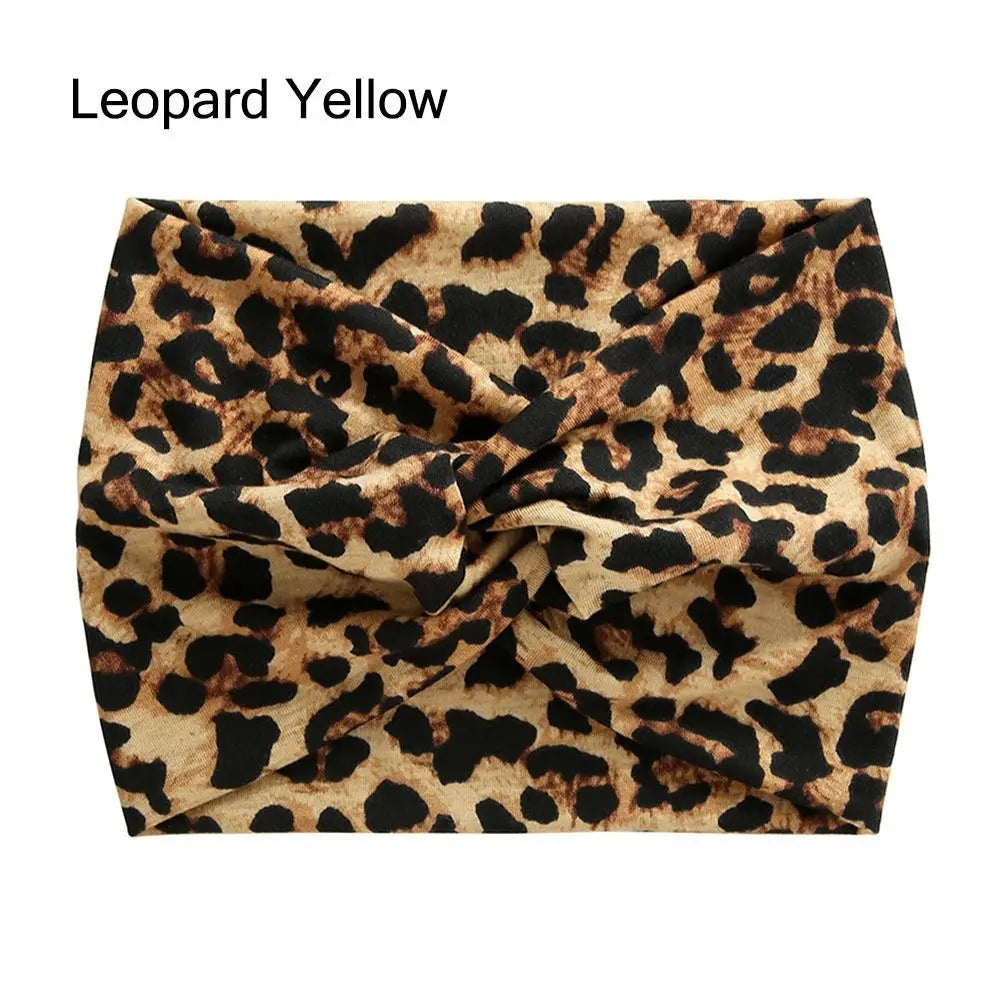 Bandeau Cheveux Torsadé Extra Large — Style Boho, 28 Coloris
