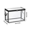 Boîte de Rangement Transparente Empilable en PVC – Grande Capacité