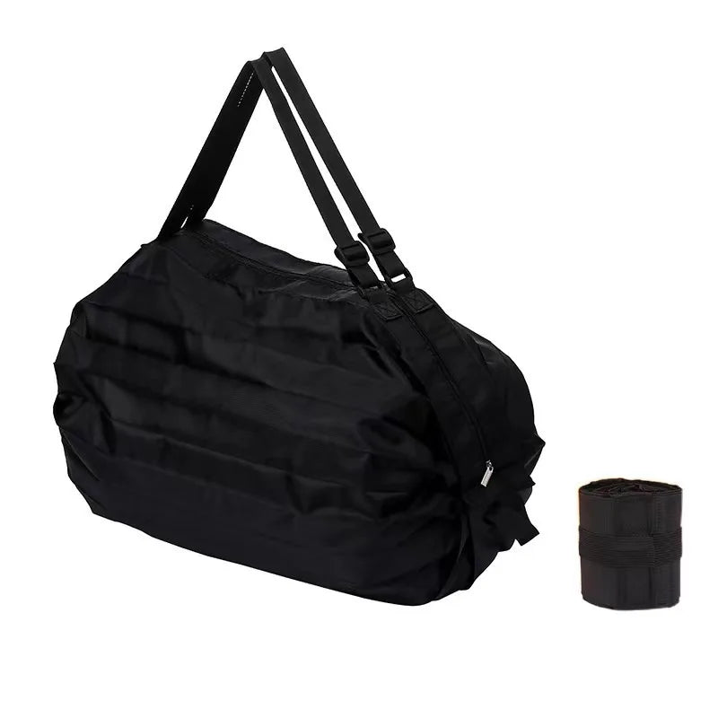 Sac Shopping Pliable Grande Capacité — Tote Bag Nylon Multifonction Plage & Voyage
