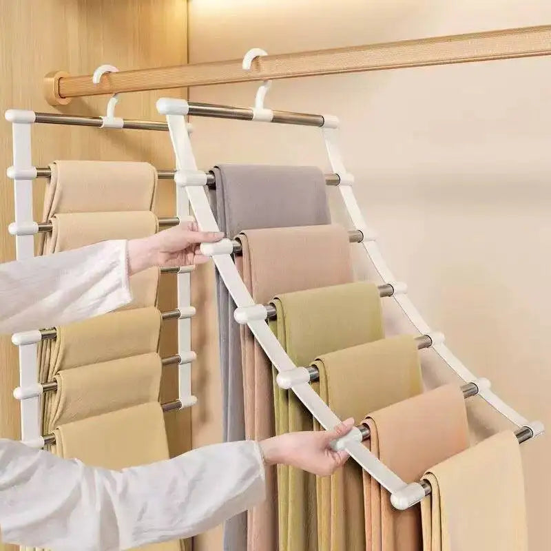 Cintre Pantalons Multicouche – Gain de Place Armoire & Dressing