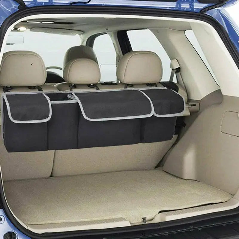 Organiseur Siège Arrière Voiture – Poche Rangement Suspendue en Tissu Oxford