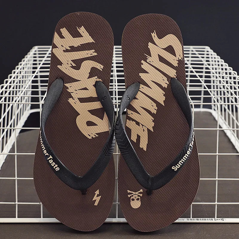 Tongs Homme Antidérapantes – Sandales Légères Plage & Casual Été