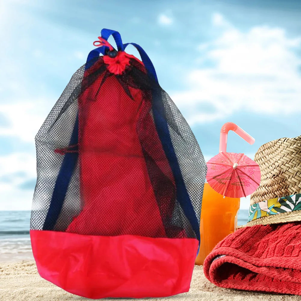 Sac Filet de Plage pour Jouets Enfants — Rangement Piscine & Sable