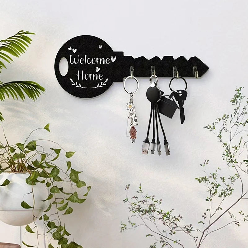 Organisateur de Rangement Mural en Bois – Créatif & Décoratif