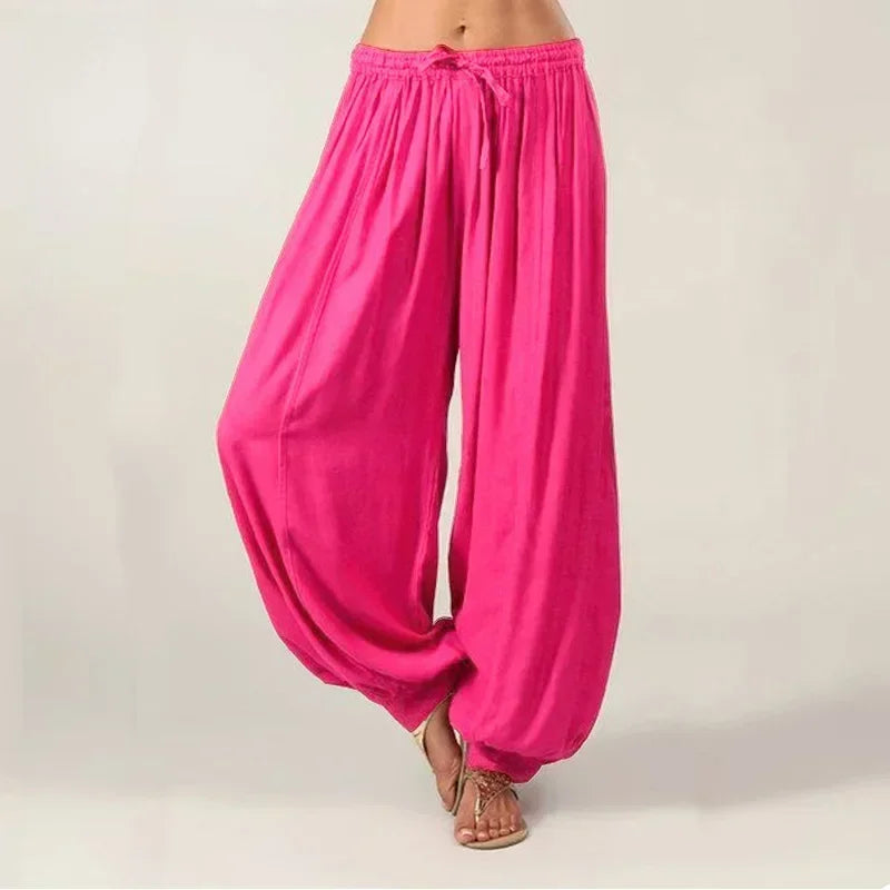 Pantalon Large Harem Casual — Jogging Femme Grande Taille 5XL