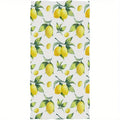 Serviette de Plage Motif Citron — Séchage Rapide, Anti-UV & Coupe-Vent