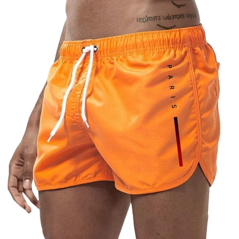 Short de Plage Imprimé Homme – Séchage Rapide, Surf & Natation