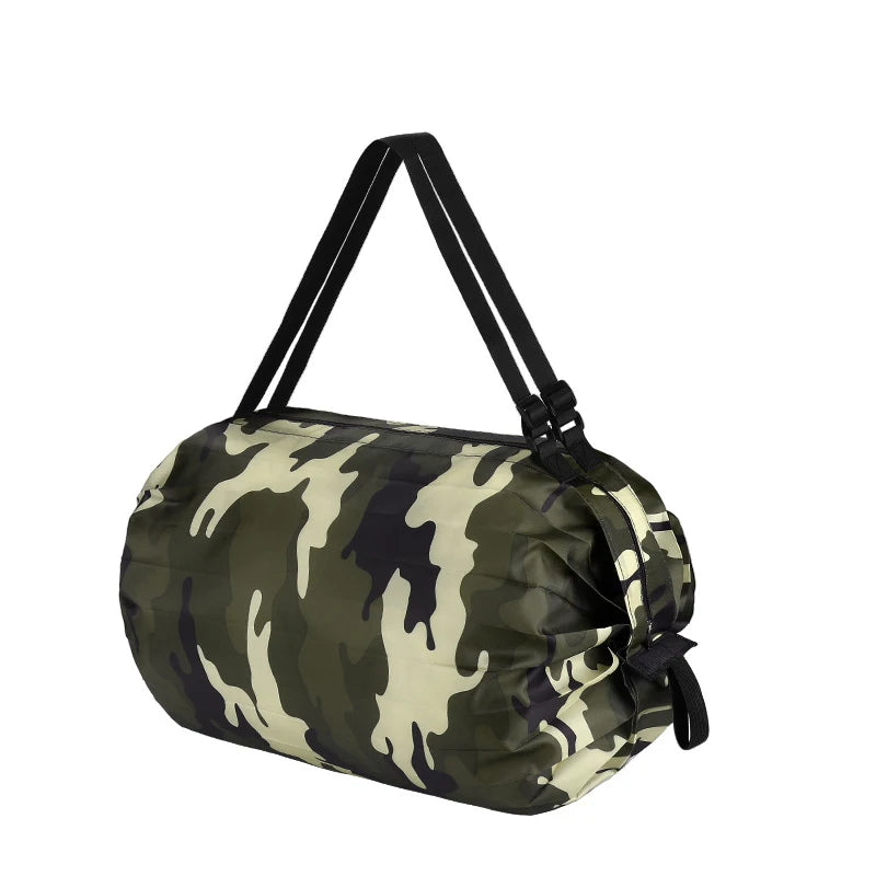 Sac Shopping Pliable Grande Capacité — Tote Bag Nylon Multifonction Plage & Voyage