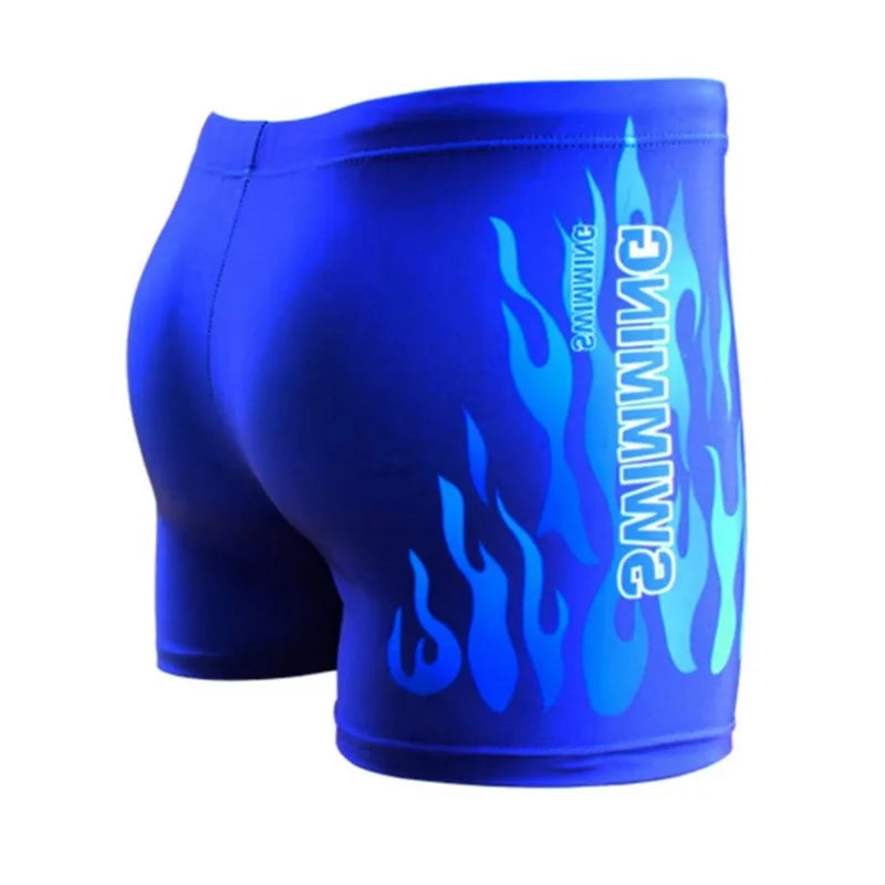 Boxer de Bain Homme — Motif Flamme