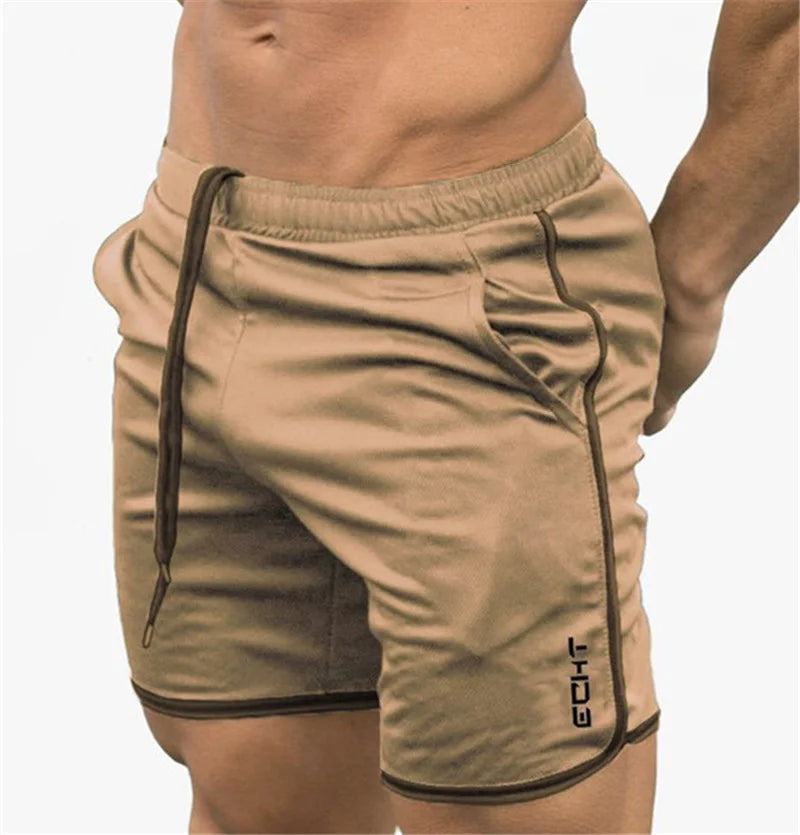 Short de Fitness Homme — Mesh Respirant Séchage Rapide