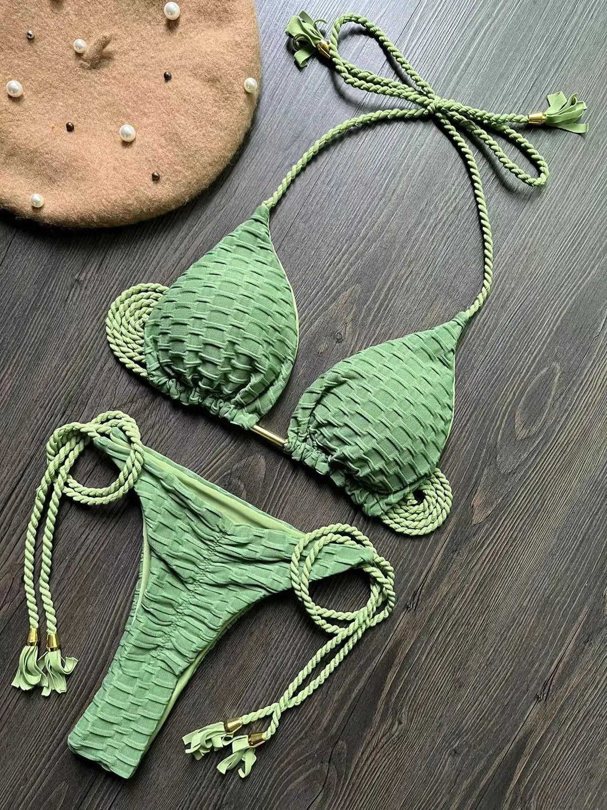 Bikini Push-Up Thong Brésilien — Maillot Deux Pièces Femme