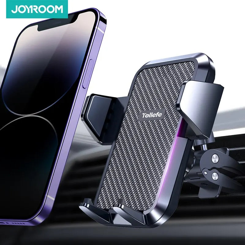 Support Voiture Universel pour Grille d'Aération — Rotation 360° Mains Libres