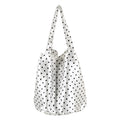 Grand Sac Épaule À Pois — Tote Bag Femme Grande Capacité Casual
