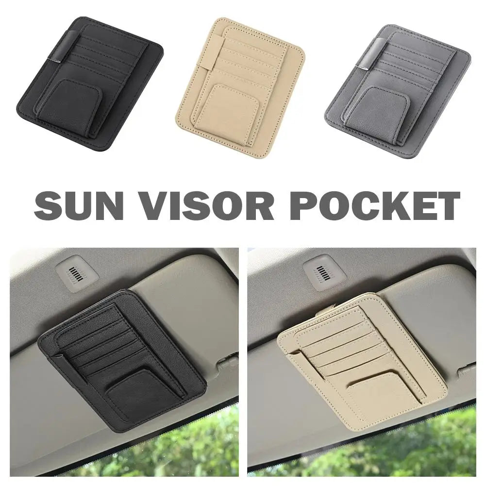 Organisateur de Pare-Soleil de Voiture – Multi-Poches, Rangement Pratique